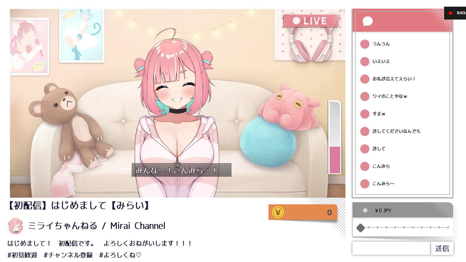 图片[6]-【互动SLG/网红直播/巨乳爆乳/PC】傻乎乎主播蔚来！  STEAM官方中文版 [PC]-破次元